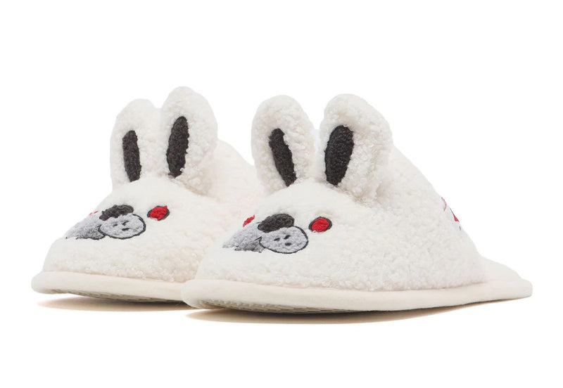 A BATHING APE - APEE BABY DOPPY & BABY CORE FURRY SLIPPER