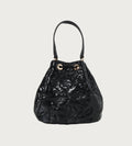 A BATHING APE Ladies' CAMO QUILTING BUCKET BAG