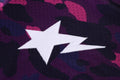 A BATHING APE COLOR CAMO WARM UP SS SHIRT