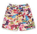 A BATHING APE BAPE x KIDSUPER CAMO SWEAT SHORTS