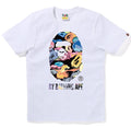 A BATHING APE Ladies' ART CAMO BY BATHING APE TEE