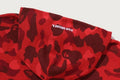 A BATHING APE COLOR CAMO HEAVY WASHED CROPPED FIT ZIP HOODIE