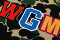 A BATHING APE ABC CAMO SHARK BEACH TOWEL