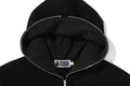 A BATHING APE ONE POINT REGULAR FIT FULL ZIP HOODIE