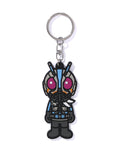 A BATHING APE BAPE x SHIN KAMEN RIDER BABY MILO RUBBER KEYCHAIN