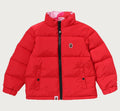A BATHING APE BAPE KIDS ABC CAMO REVERSIBLE DOWN JACKET