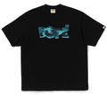 A BATHING APE COLOR CAMO BAPE LOGO RELAXED FIT TEE