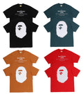 A BATHING APE APE HEAD BATHING APE RELAXED FIT TEE