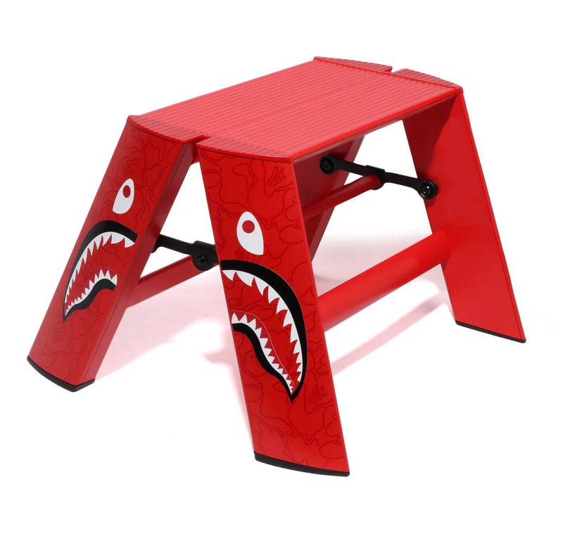 A BATHING APE BAPE x LUCAMO - SHARK 1 STEP