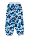 A BATHING APE BAPE KIDS ABC CAMO ONE POINT SWEAT PANTS