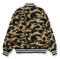 A BATHING APE 1ST CAMO VARSITY JACKET