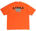 A BATHING APE STENCIL FONT APE HEAD RELAXED FIT TEE