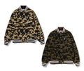 A BATHING APE 1ST CAMO VARSITY JACKET