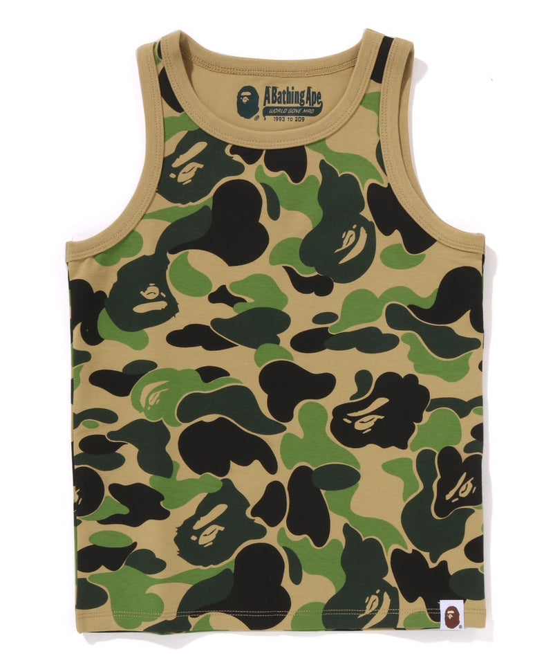 A BATHING APE Ladies' ABC CAMO TANK TOP