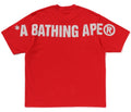 A BATHING APE SPRAY PRINT APE HEAD RELAXED FIT TEE #2