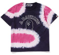 A BATHING APE Ladies' HAND DYE WIDE TEE