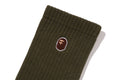 A BATHING APE APE HEAD ONE POINT SOCKS