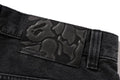 A BATHING APE STA RELAXED FIT DENIM SHORTS