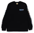 A BATHING APE MOON PHOTO L/S TEE
