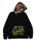 A BATHING APE ABC CAMO SHARK FULL ZIP HOODIE