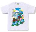 A BATHING APE JAPAN CULTURE APE HEAD TEE