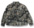 A BATHING APE TREE EDGE CAMO DOWN SHIRT JACKET