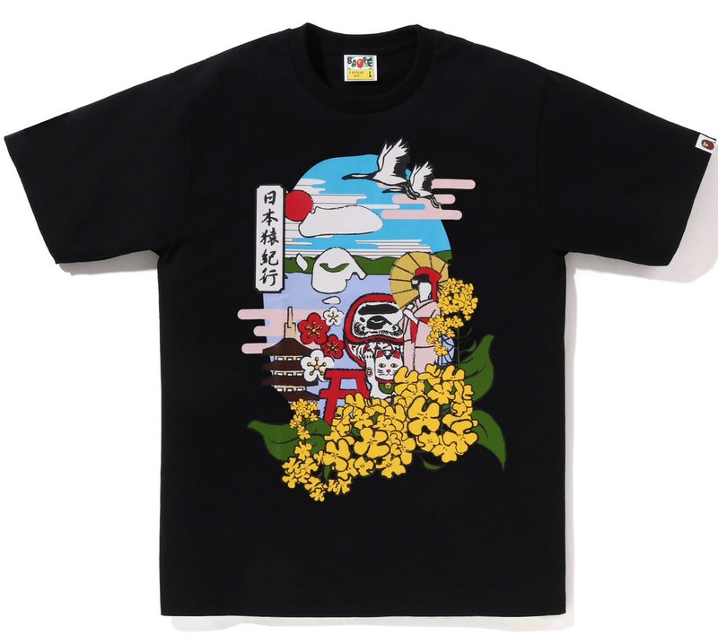 A BATHING APE JAPAN CULTURE SPRING APE HEAD TEE