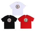 A BATHING APE HYBRID CAMO BUSY WORKS RELAXED FIT TEE