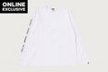 A BATHING APE BAPE CARD GRAPHIC L/S TEE ( ONLINE EXCLUSIVE )