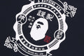 A BATHING APE JAPANESE MOTIF TEE