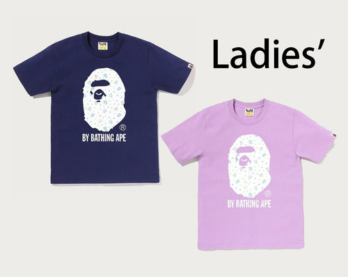 A BATHING APE Ladies' LISA MILO STA PATTERN BY BATHING APE TEE