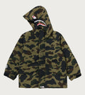 A BATHING APE BAPE KIDS 1ST CAMO SHARK SNOWBOARD JACKET