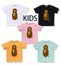 A BATHING APE BAPE KIDS MILO ON APE HEAD TEE