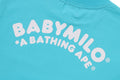 A BATHING APE BAPE KIDS MILO ALL SAFARI PRINT TEE