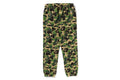A BATHING APE ABC CAMO REGULAR FIT SWEAT PANTS
