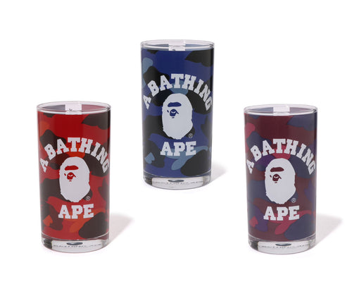 A BATHING APE COLOR CAMO COLLEGE GLASS - happyjagabee store