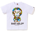 A BATHING APE BAPE KIDS MILO ALL FRIENDS BABY MILO TEE
