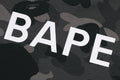 A BATHING APE Ladies' BAPE LOGO COLOR CAMO SLIM TEE