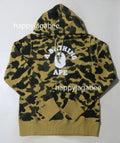 A BATHING APE 1ST CAMO COLLEGE PULLOVER HOODIE