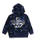 A BATHING APE BAPE KIDS COLOR CAMO APE HEAD RELAXED FIT PULLOVER HOODIE