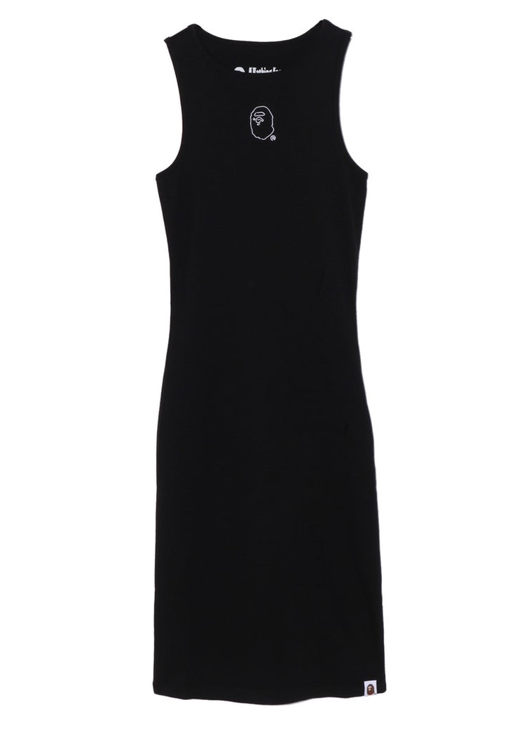 A BATHING APE Ladies' APE FACE TANK TOP ONEPIECE