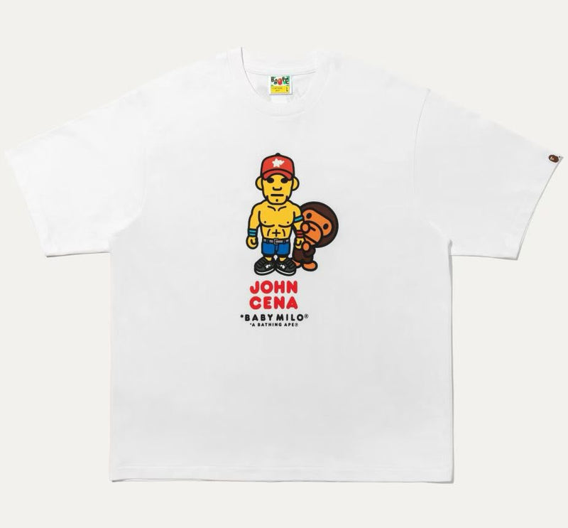 A BATHING APE WWE x BAPE x TOPPS BABY MILO RELAXED FIT TEE ( JOHN CENA )