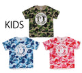 A BATHING APE BAPE KIDS ABC CAMO BUSY WORKS TEE