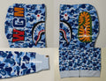 A BATHING APE ABC CAMO SHARK FULL ZIP HOODIE - happyjagabee store