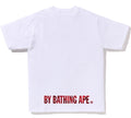 A BATHING APE COLOR CAMO APE FACE STA TEE