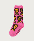 A BATHING APE BAPE KIDS BABY MILO PATTERN SOCKS