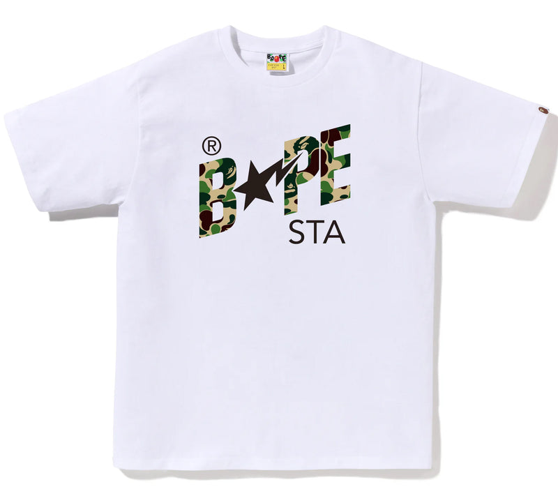 A BATHING APE ABC CAMO BAPE STA LOGO TEE