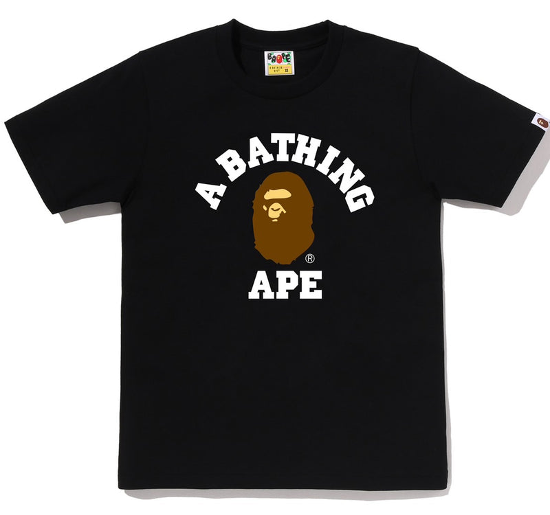 A BATHING APE Ladies' COLLEGE TEE