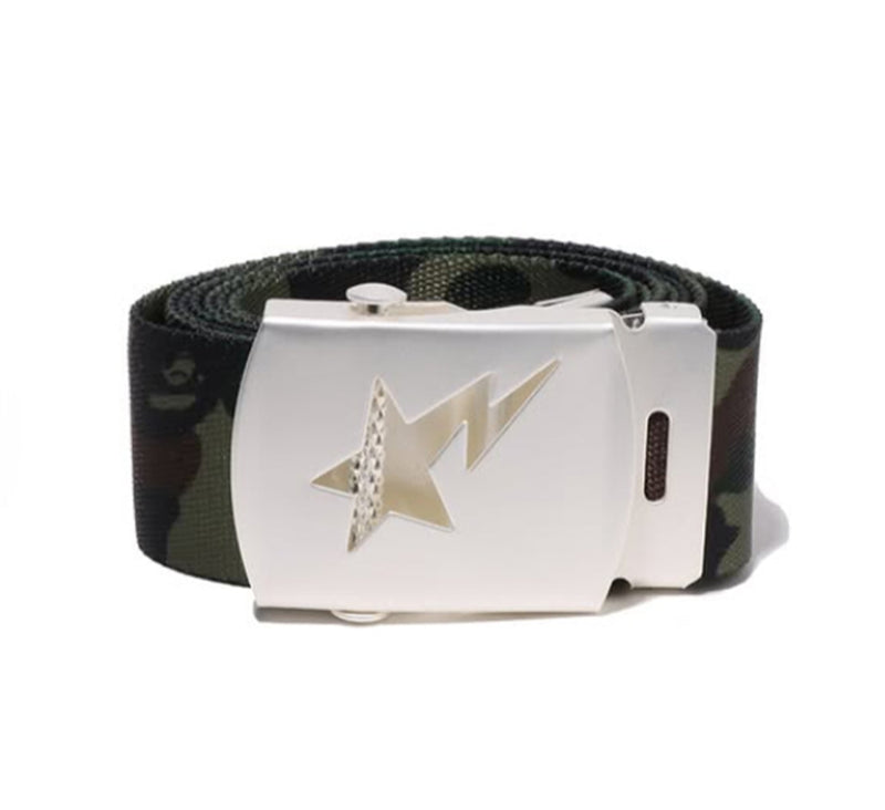 A BATHING APE 1ST CAMO STA GI BELT