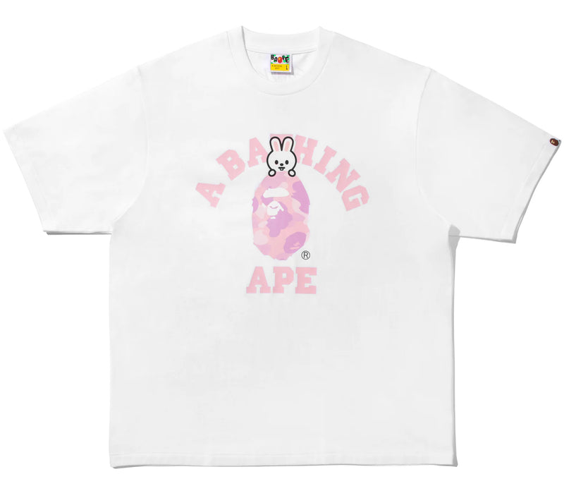 A BATHING APE BAPE x STRAYKIDS LEEBIT COLLEGE TEE